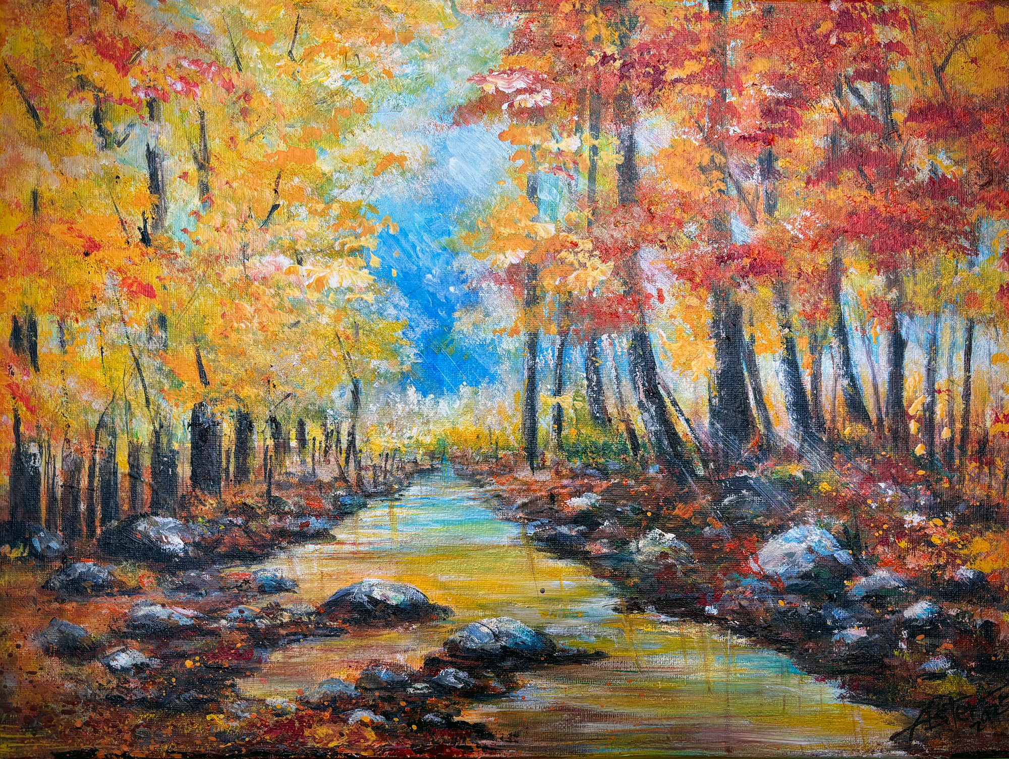 秋光招搖路過 (Golden Path of Autumn)