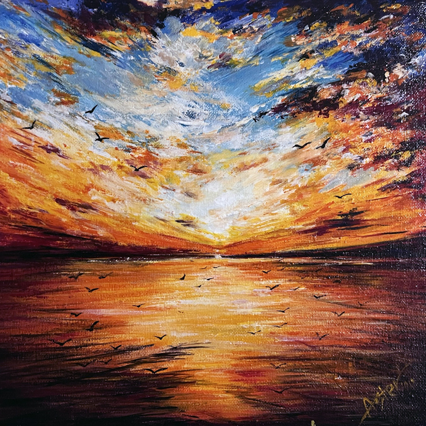 100隻海鷗飛翔(100 Seagulls in Flight)